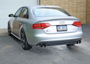 Audi S4 Performance Exhaust - AWE Tuning - Touring Edition - Chrome Silver - `08-`16